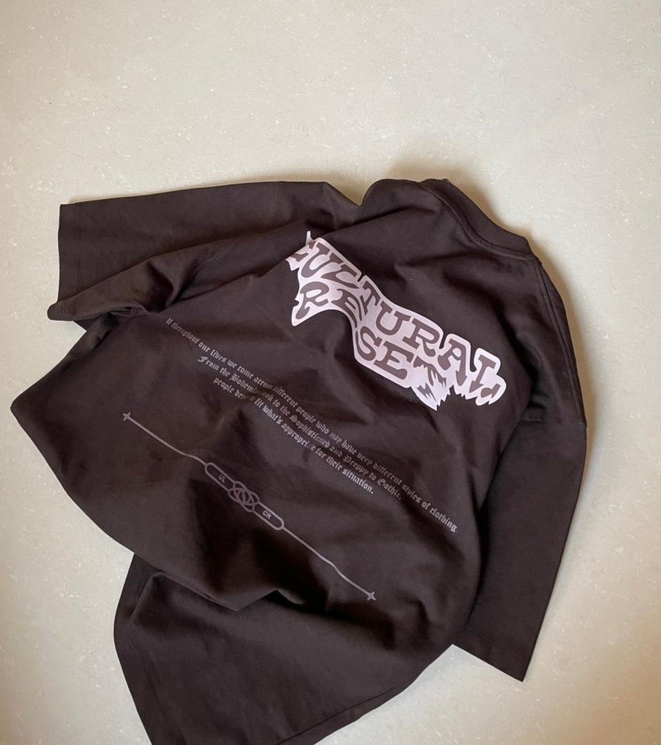 Brown Cultural High GSM Tshirt