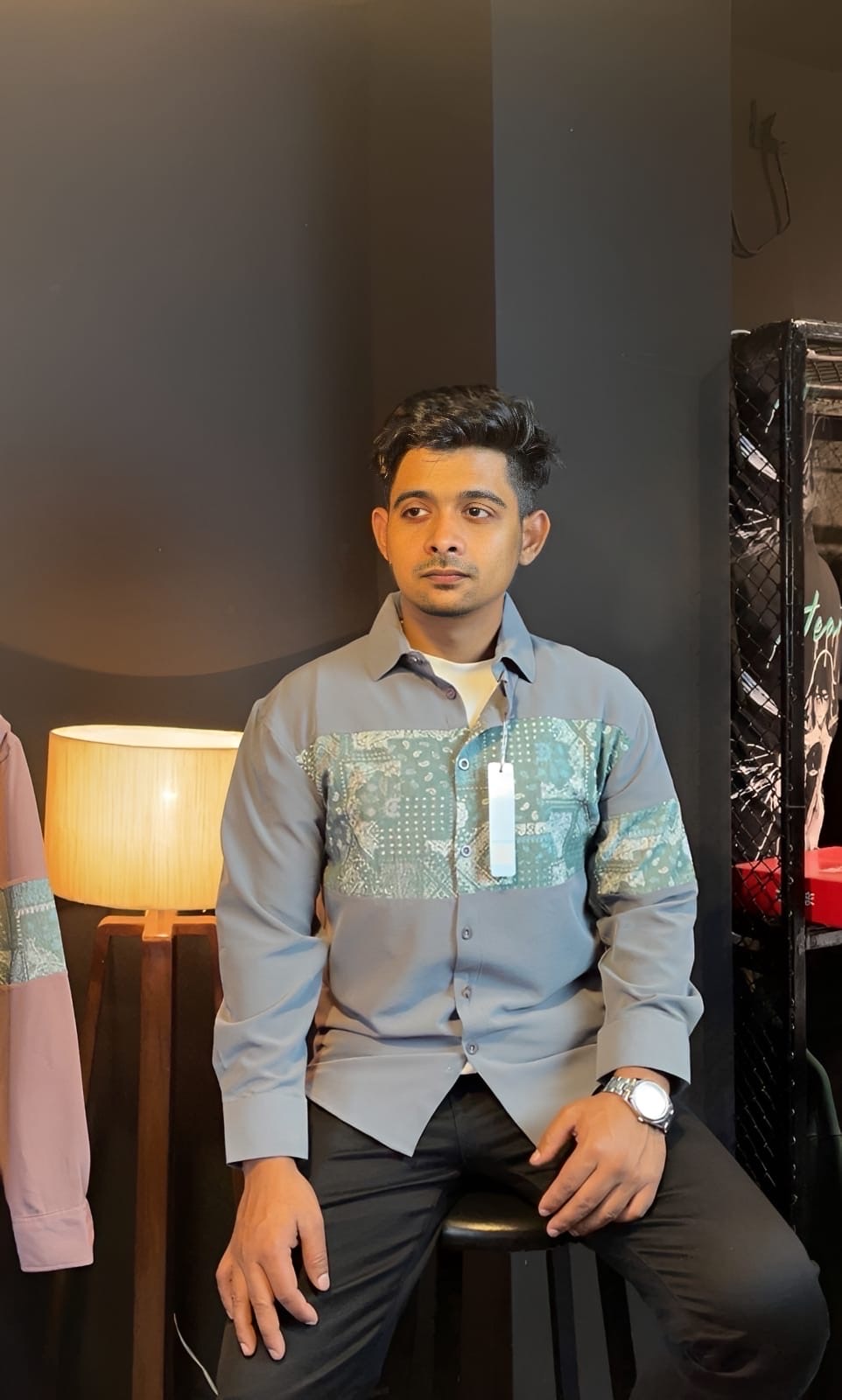 China Jafrani fabric slim fit shirt_img_7