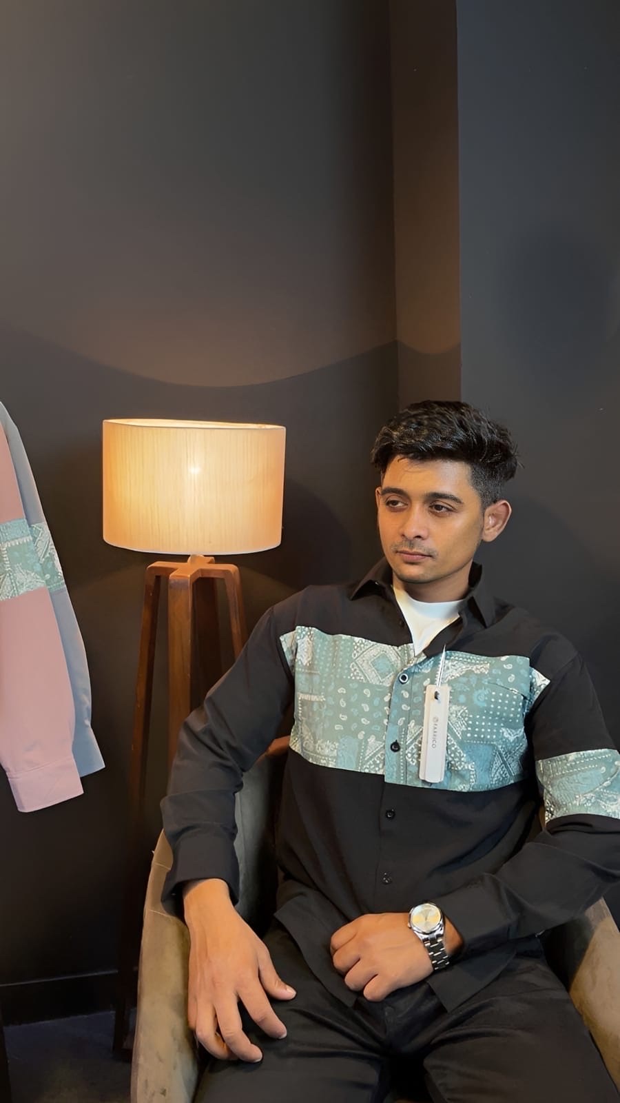 China Jafrani fabric slim fit shirt_img_8