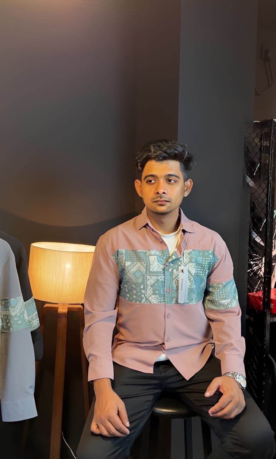 China Jafrani fabric slim fit shirt_img_9