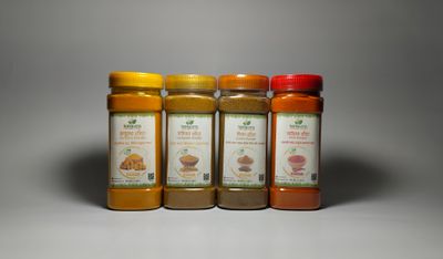 মসলা গুঁড়া কম্বো ১০০ গ্রাম প্যাকেজ