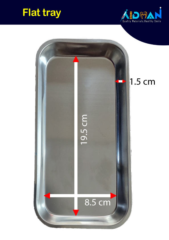 Flat tray