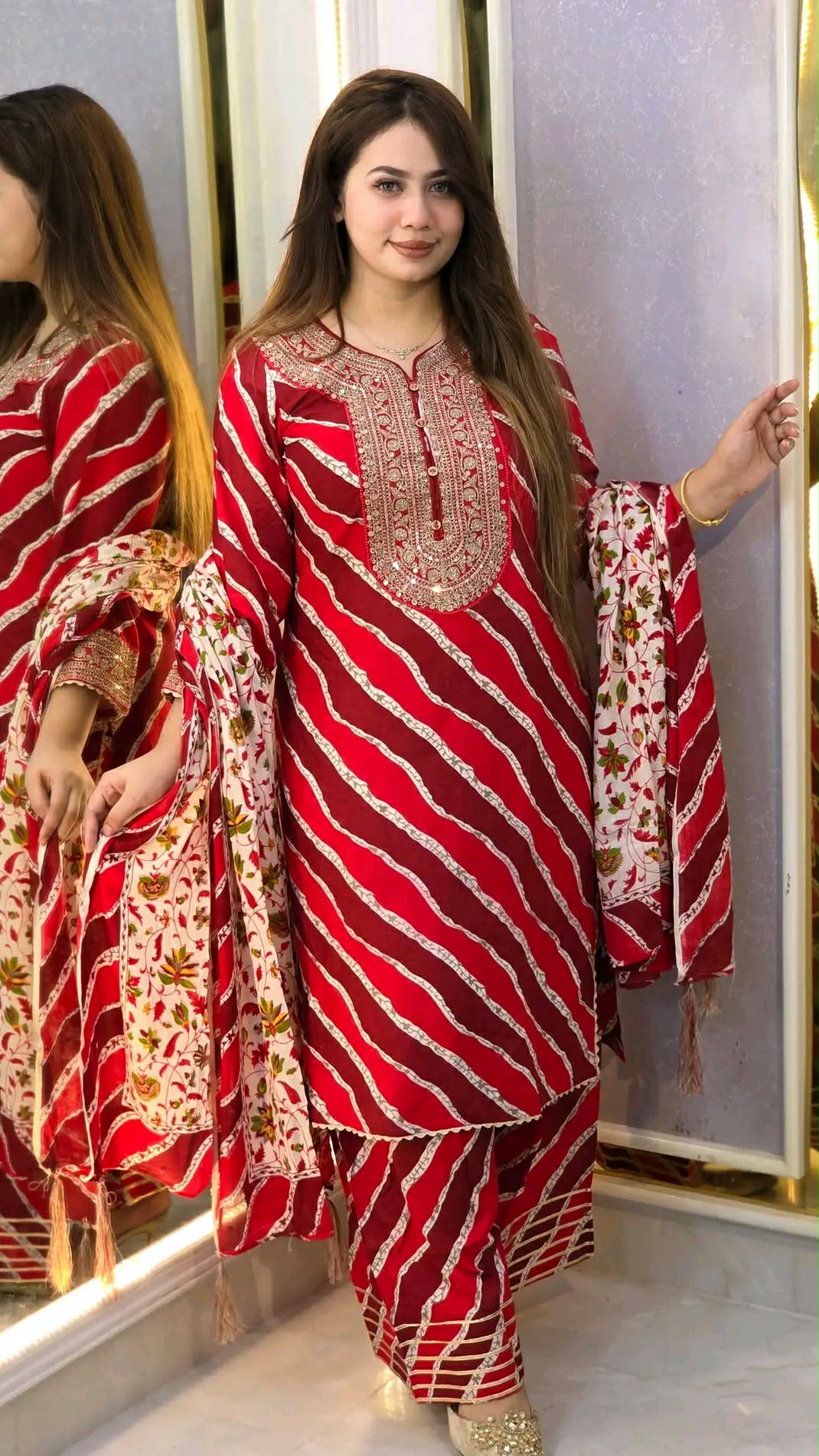 New Arrival Three Piece Set (Classy Red)_img_2