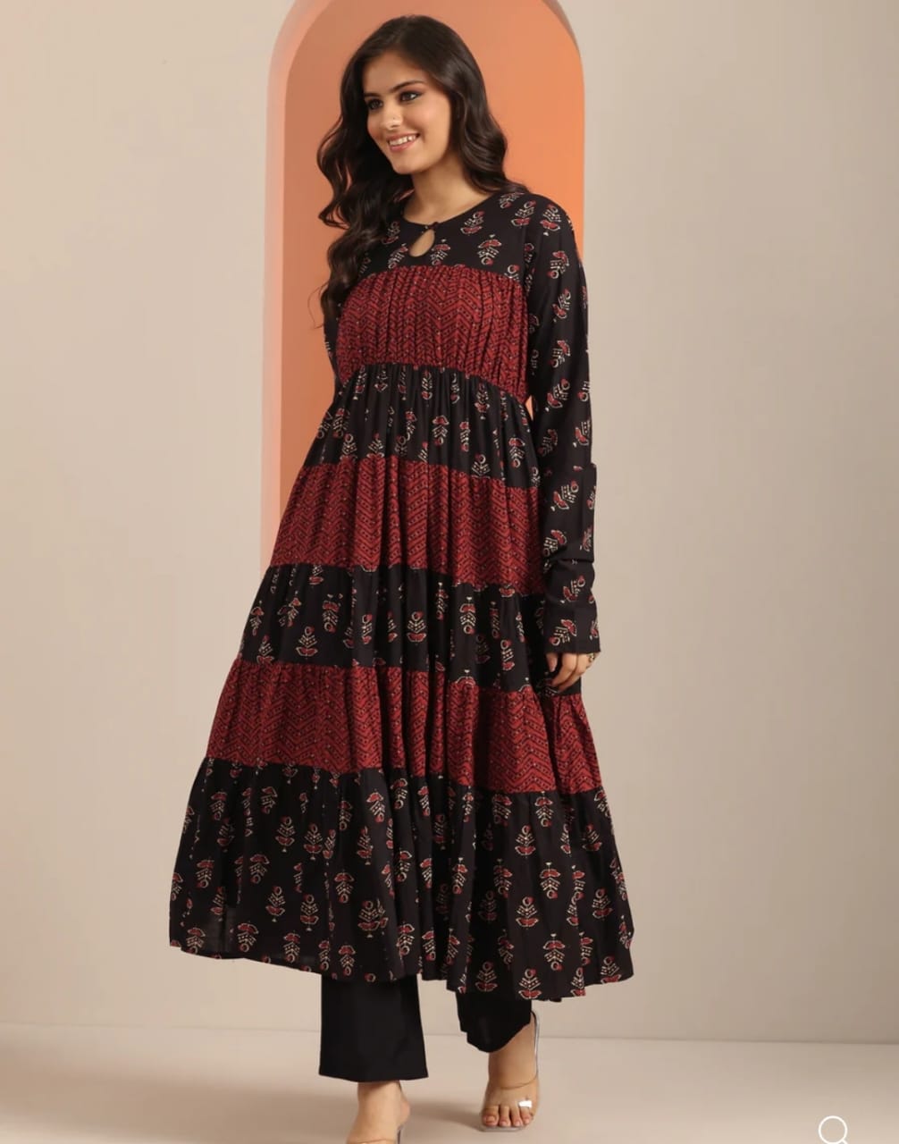 New Anarkoli Gown Three Piece set_img_2
