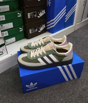 Adidas Spezial Olive & pink for Unisex_img_5