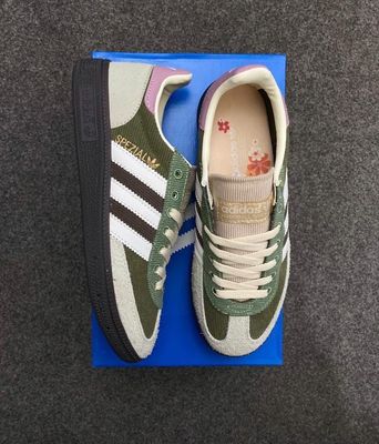 Adidas Spezial Olive & pink for Unisex_img_2