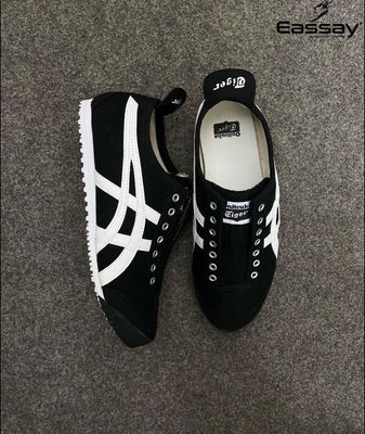 Onitsuka Tiger Slip on Black and White Step_img_1