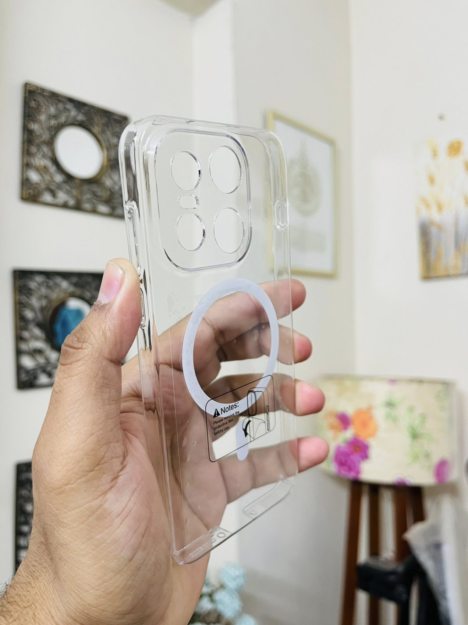 Anti Yellow Hard Case Oneplus 15 Back Cover Transparent Phone Case_img_4