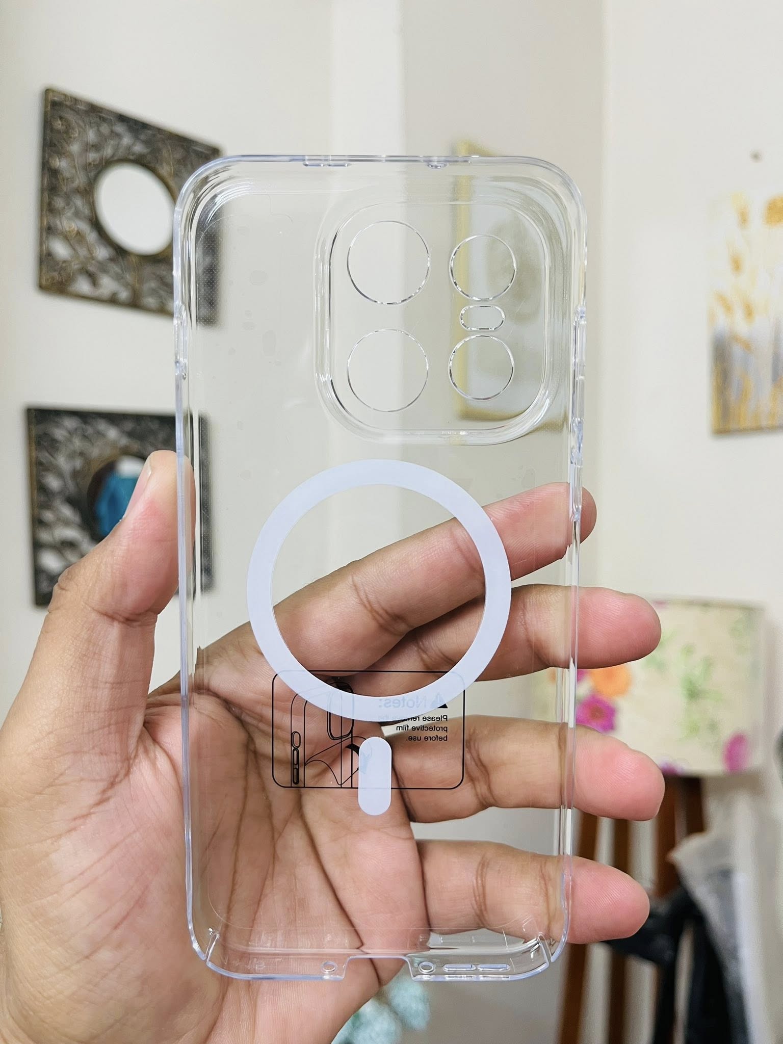 Anti Yellow Hard Case Oneplus 15 Back Cover Transparent Phone Case_img_8