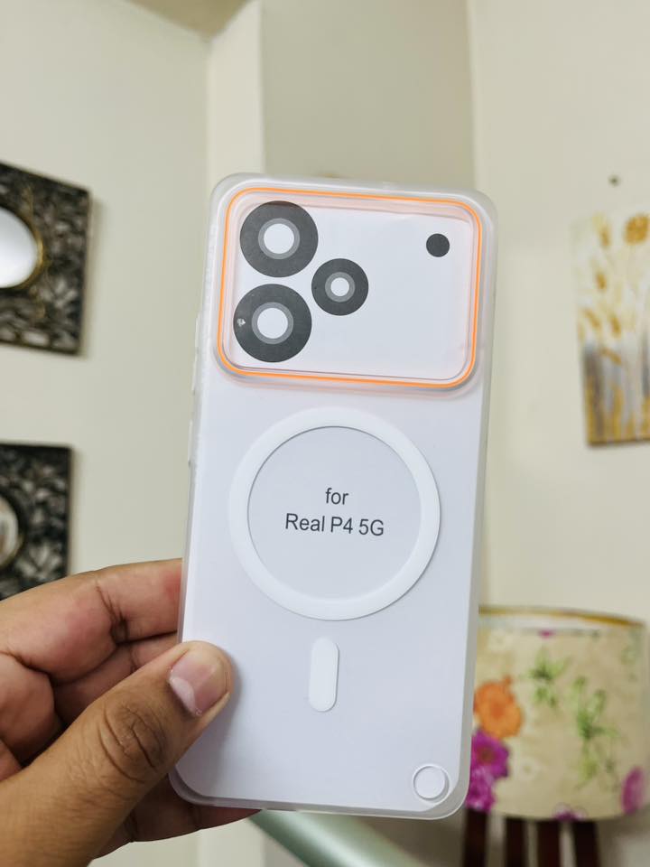 Realme P4 5G Back Cover Matte Finished With Wirless Supported