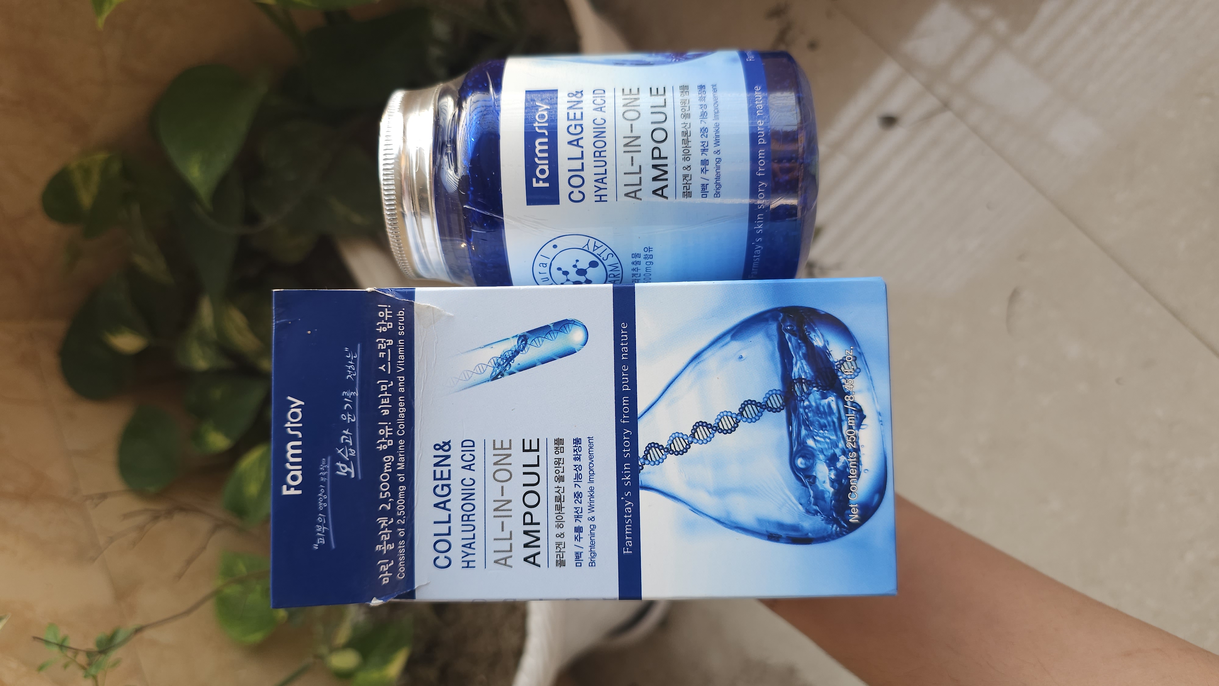 Farmstay Collagen & Hyaluronic Acid All-in-One Ampoule