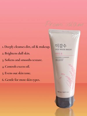 Faceshop rice facewash_img_1