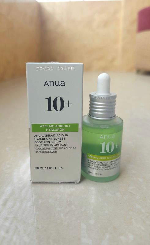 Anua Azelaic Acid 10% + Hyaluron Redness Soothing Serum
