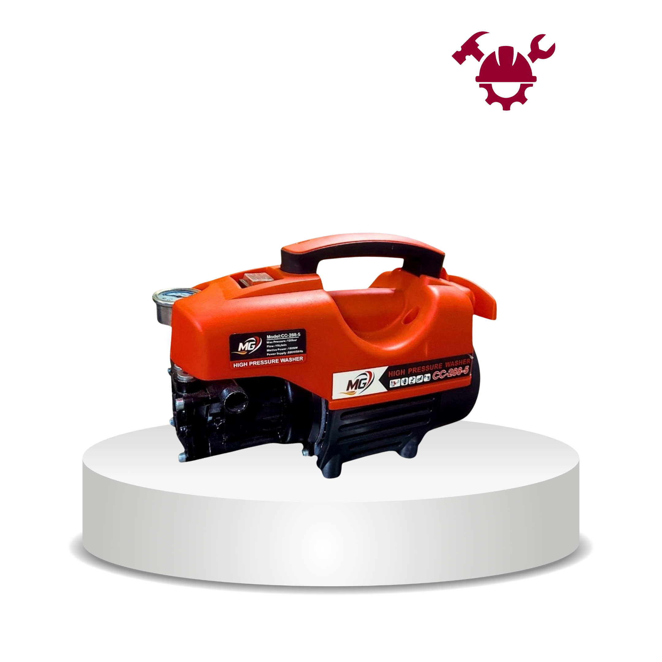 MG Red High Pressure Washer 1800W_img_0