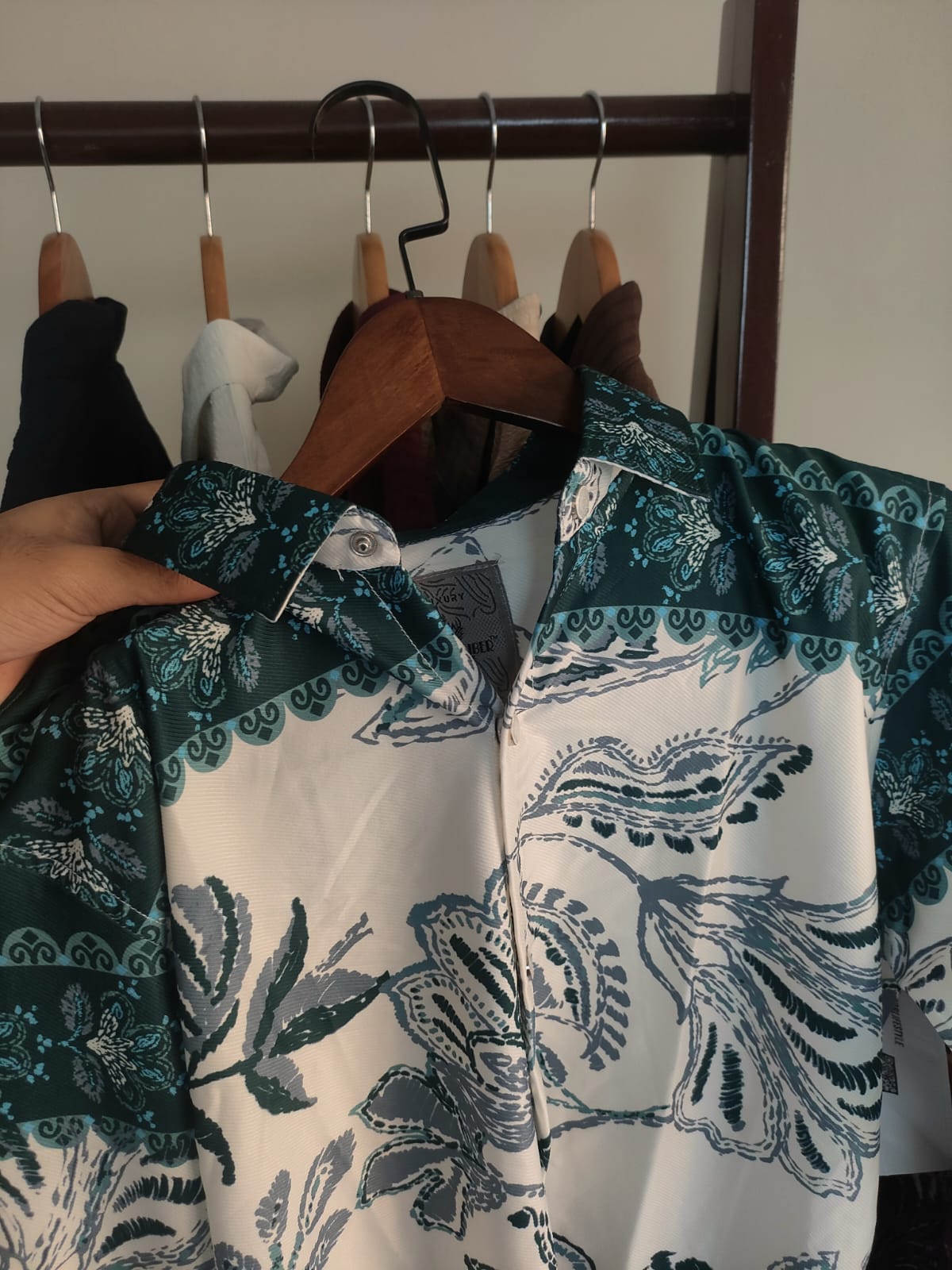 Ocean Flora - Full Sleeve Print Shirt