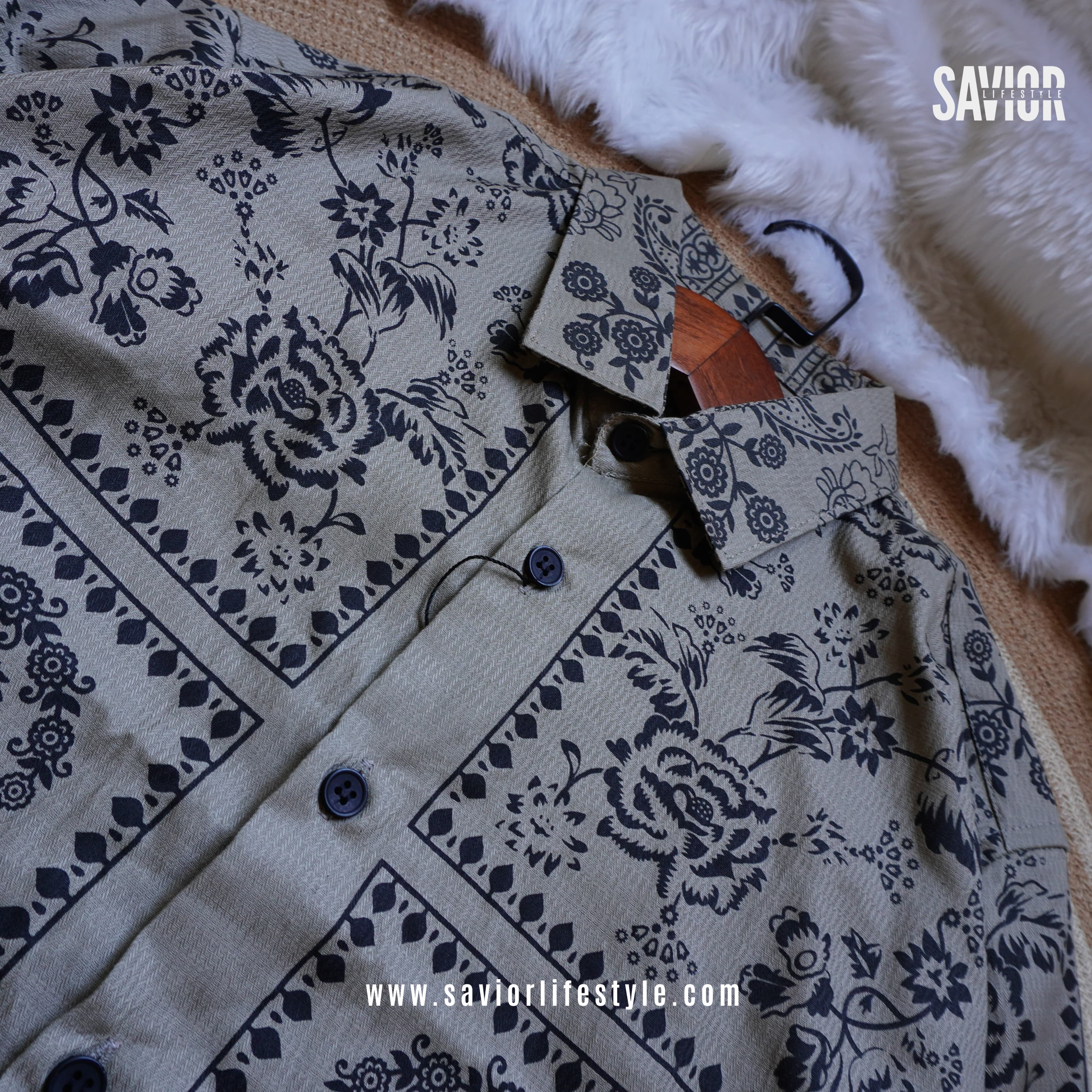 Royal Sand - Full Sleeve Print Shirt