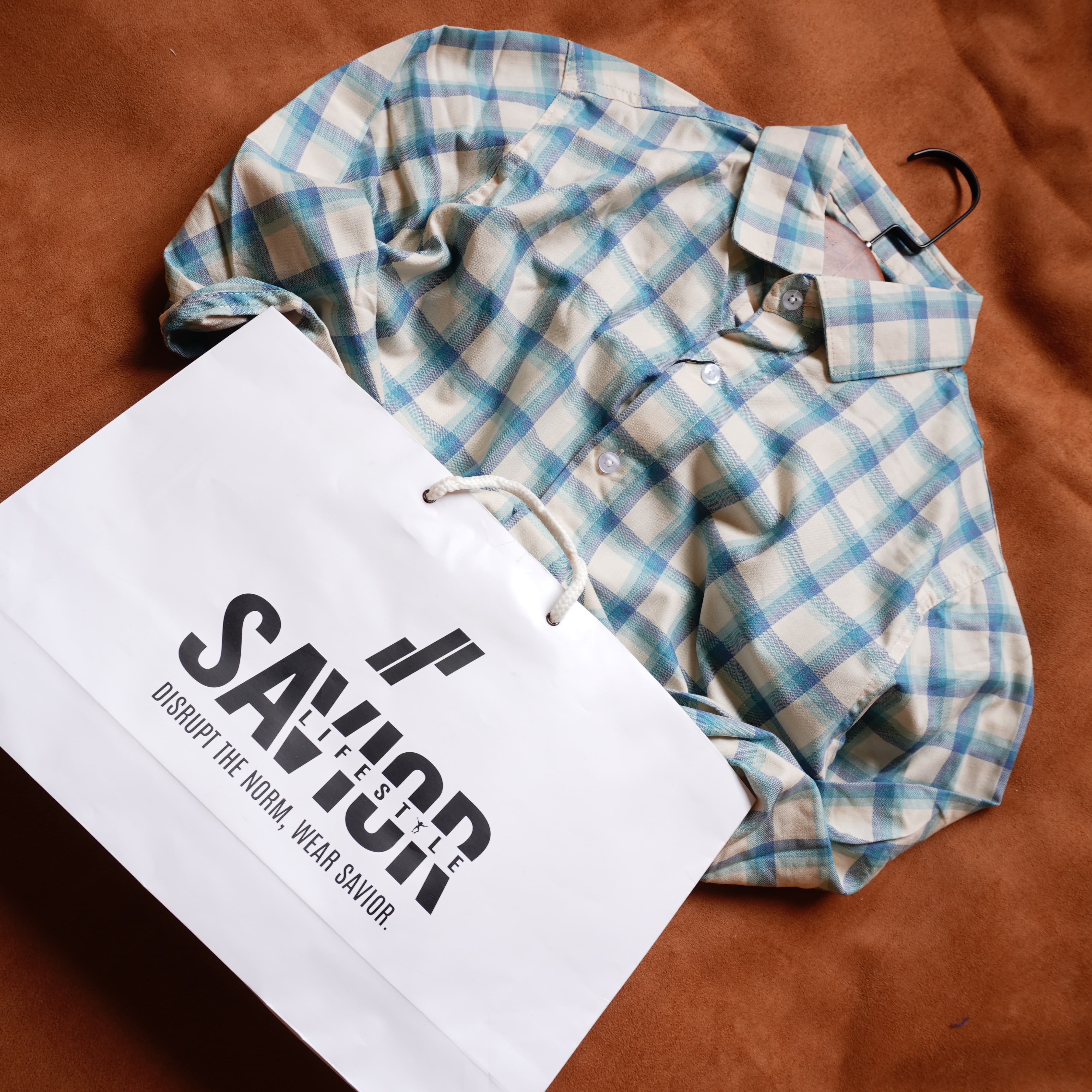 Full Sleeve Pocketless Check Shirt - SCS05