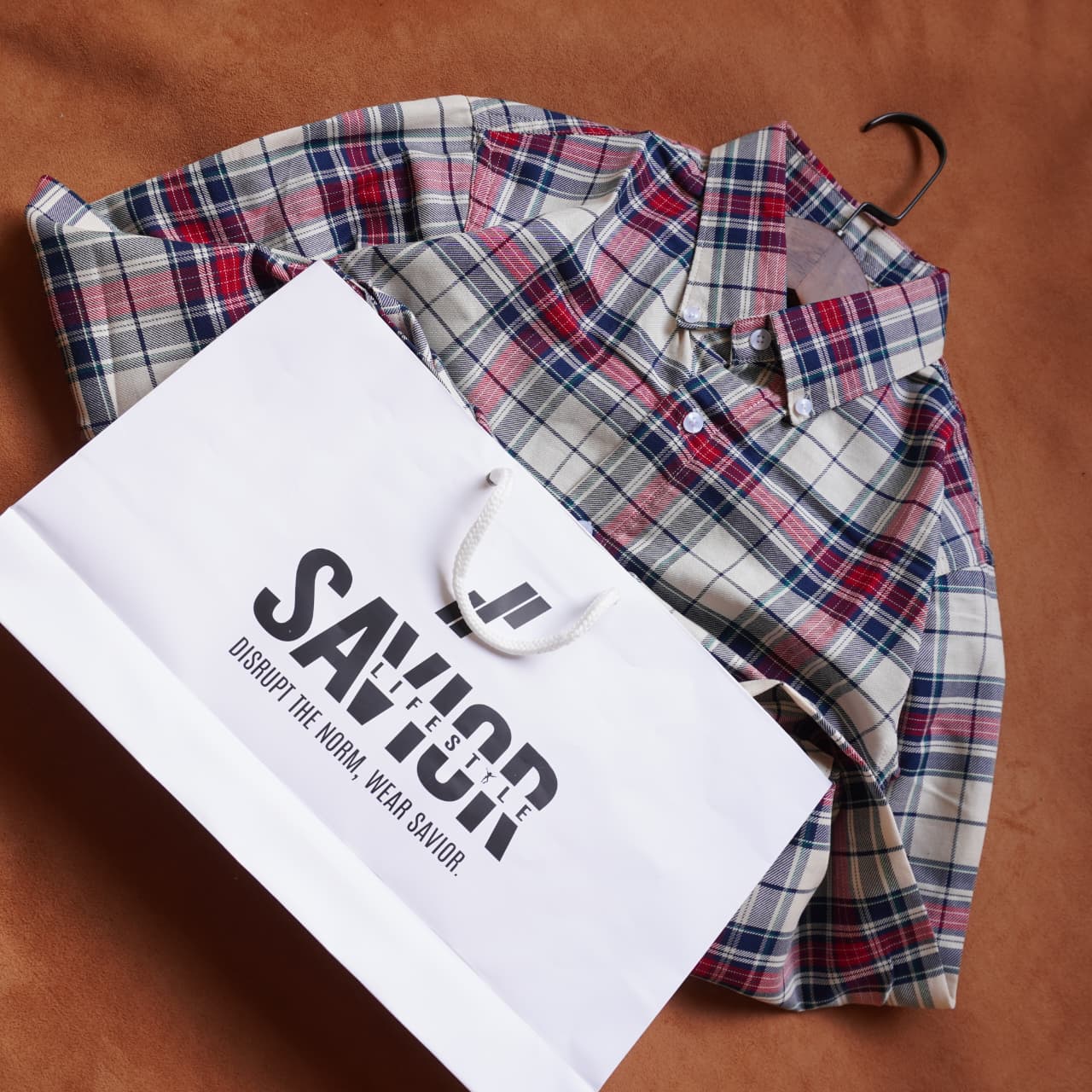 Full Sleeve Pocketless Check Shirt - SCS09