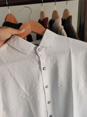 Off White Color - Super Soft Full Sleeve Shirt_img_1