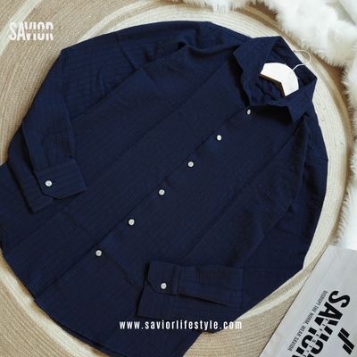 Deep Blue Color - Super Soft Full Sleeve Shirt_img_4