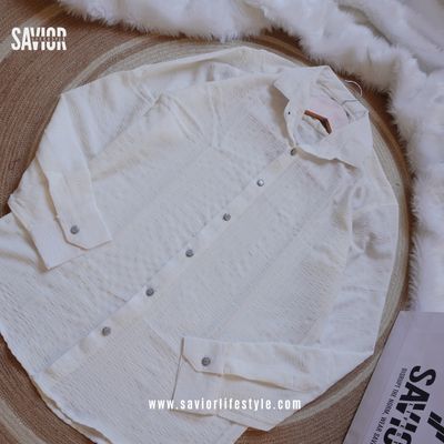 Off White Color - Super Soft Full Sleeve Shirt_img_4