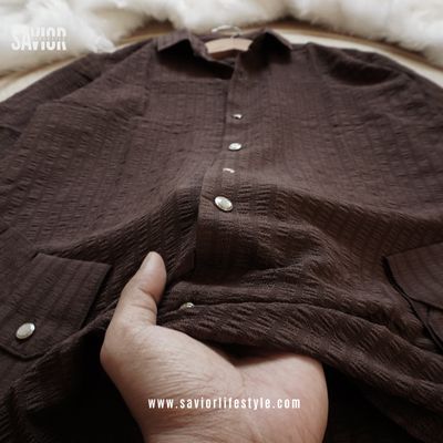 Chocolate Color - Super Soft Full Sleeve Shirt_img_1
