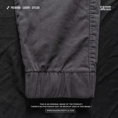 Charcoal Color - 6 Pocket Cargo Jogger_img_3