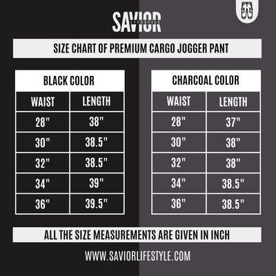 Charcoal Color - 6 Pocket Cargo Jogger_img_6