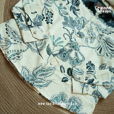 Ocean Flora - Full Sleeve Print Shirt_img_3