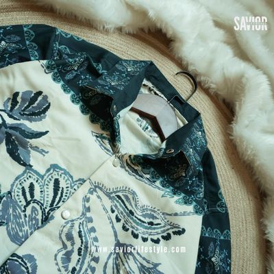 Ocean Flora - Full Sleeve Print Shirt_img_4