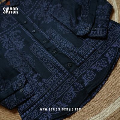 Signature Noir - Full Sleeve Print Shirt_img_4