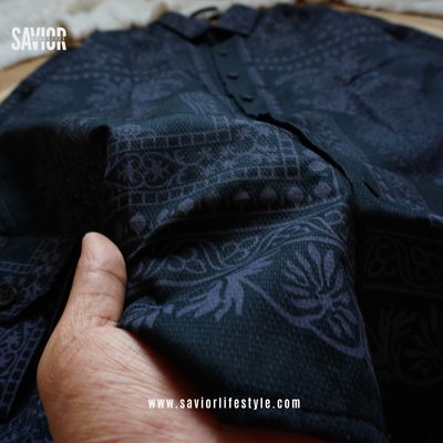 Signature Noir - Full Sleeve Print Shirt_img_2