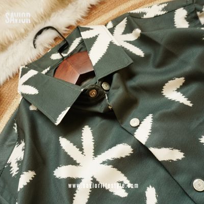 Olive Flora - Full Sleeve Print Shirt_img_2