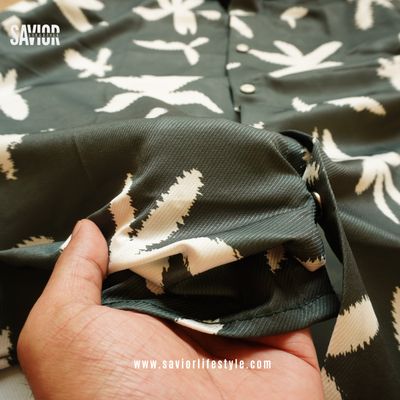 Olive Flora - Full Sleeve Print Shirt_img_1