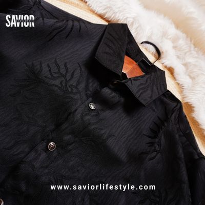 Midnight Noir - Luxury Full Sleeve Shirt_img_3