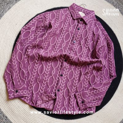 Royal Mulberry - Full Sleeve Designed Fabric_img_3