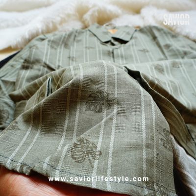 Olive Leaf - Full Sleeve Print Shirt_img_1