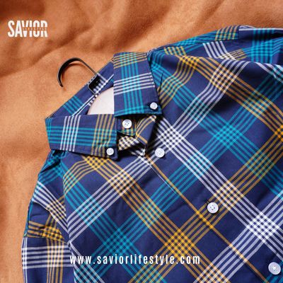 Full Sleeve Pocketless Check Shirt - SCS01_img_2