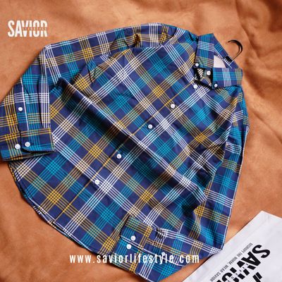Full Sleeve Pocketless Check Shirt - SCS01_img_1