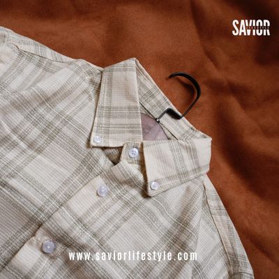 Full Sleeve Pocketless Check Shirt - SCS04_img_2