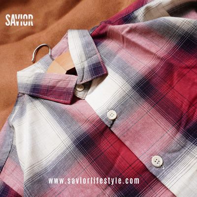 Full Sleeve Pocketless Check Shirt - SCS06_img_2