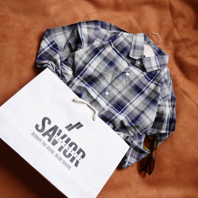 Full Sleeve Pocketless Check Shirt - SCS02