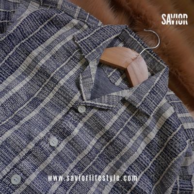 Cuban Collar Half Sleeve Shirt - SHS02_img_1