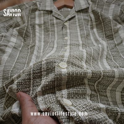 Cuban Collar Half Sleeve Shirt - SHS03_img_1