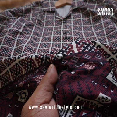 Cuban Collar Half Sleeve Shirt - SHS06_img_2