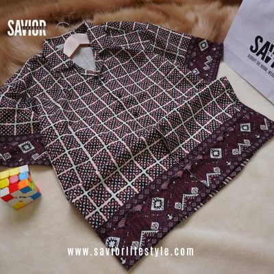 Cuban Collar Half Sleeve Shirt - SHS06_img_0