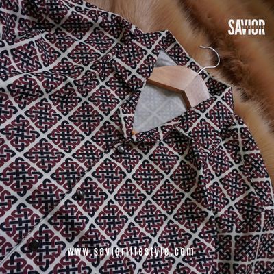 Cuban Collar Half Sleeve Shirt - SHS06_img_1