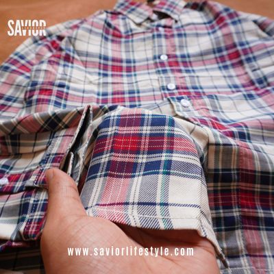 Full Sleeve Pocketless Check Shirt - SCS09_img_2