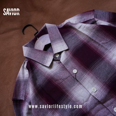 Full Sleeve Pocketless Check Shirt - SCS07_img_1