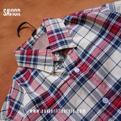 Full Sleeve Pocketless Check Shirt - SCS09_img_3